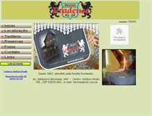 Tablet Screenshot of hotelpradense.com.br